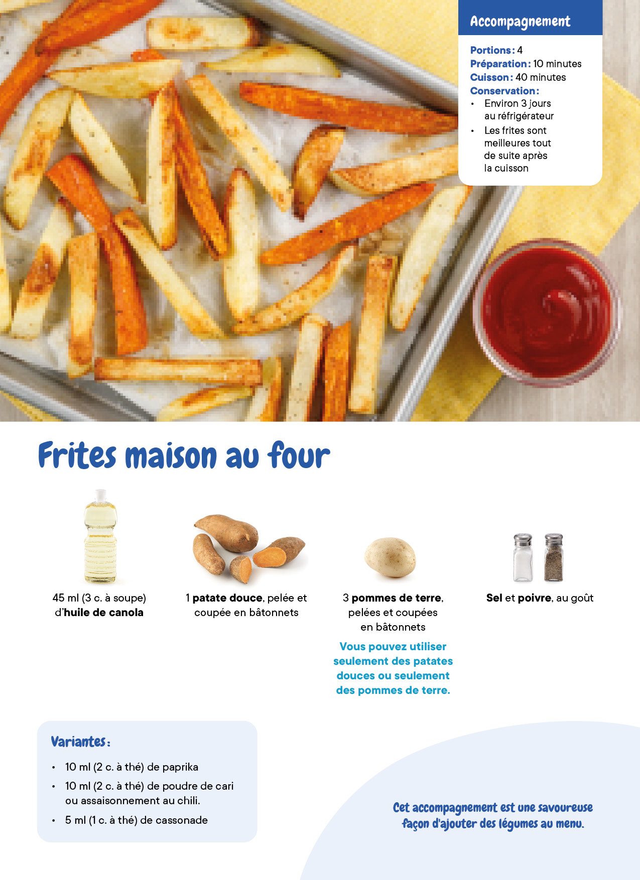 Frites Maison Au Four