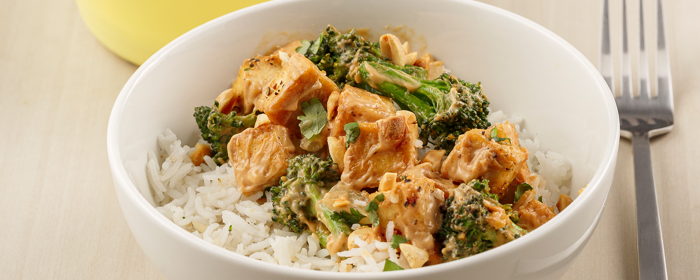 Sauté De Tofu Arachide Et Brocoli