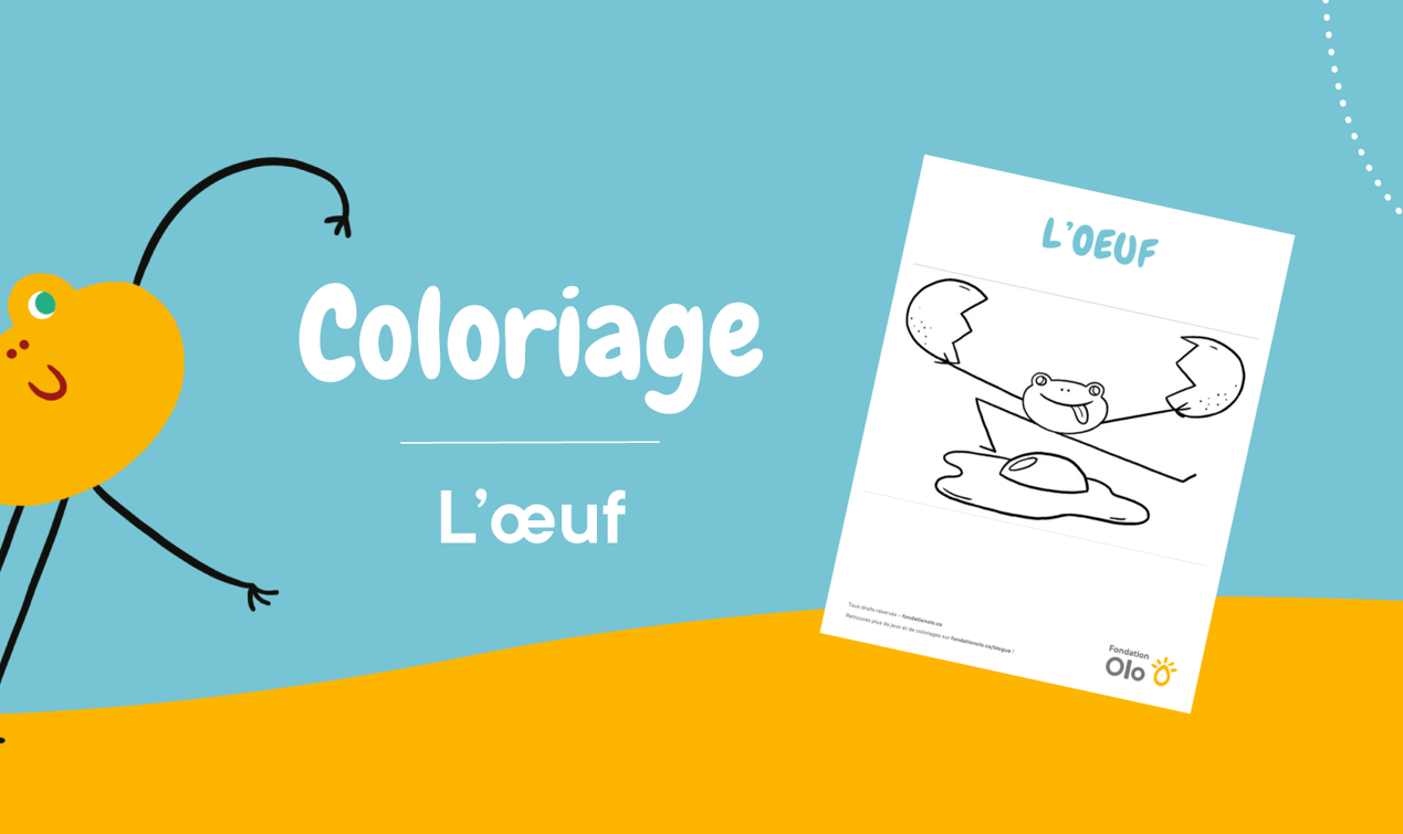 Bandeaux Coloriage Loeuf