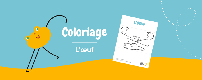 Bandeaux Coloriage Loeuf