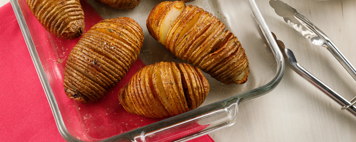 Pomme De Terre Hasselback Olo