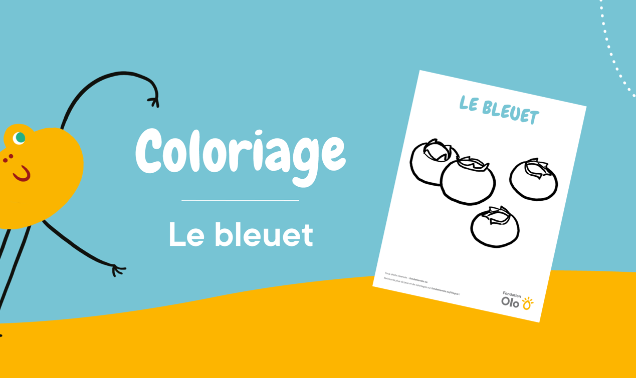 Bandeaux Coloriage Bleuet