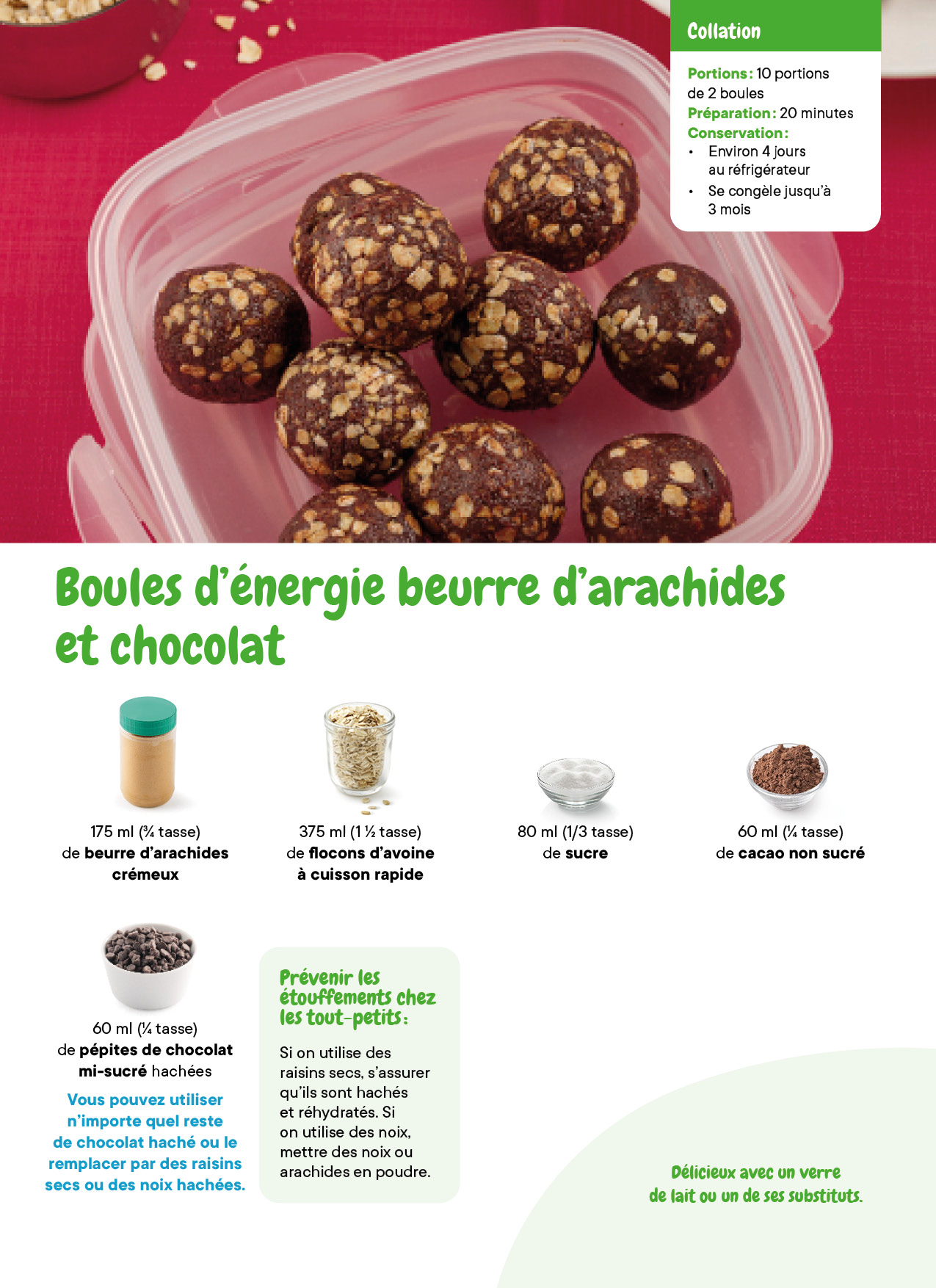 Boules D Energie Beurre Darachides Et Chocolat