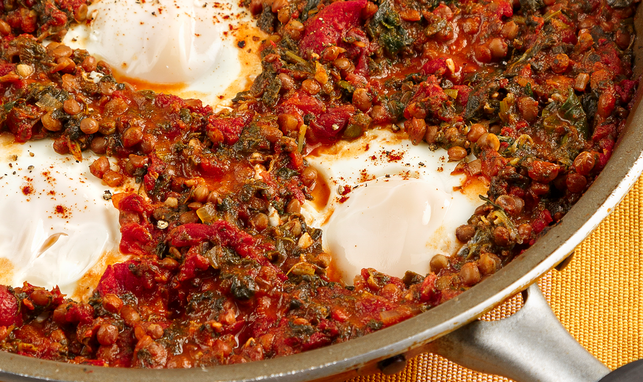 Shakshuka Aux Lentilles
