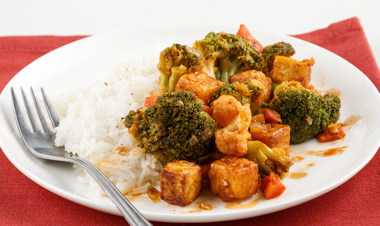 Tofu barbecue