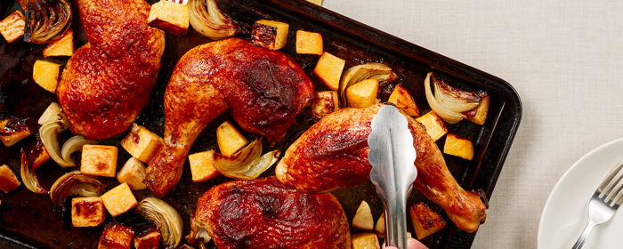 Poulet Roti Au Rutabaga Et Aux Raisins