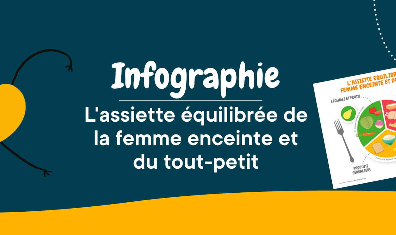 Bandeaux Infographies Assiette Equilibre