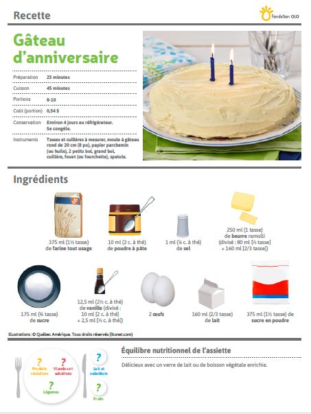 Gateau De Fete Olo