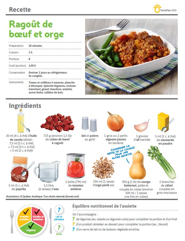 Ragout Boeuf Orge Olo