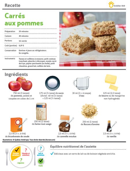 Carre Aux Pommes Olo