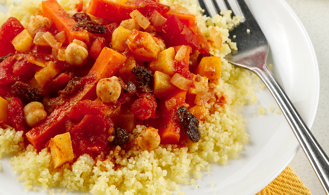 Couscous Aux Pois Chiches Et Aux Legumes