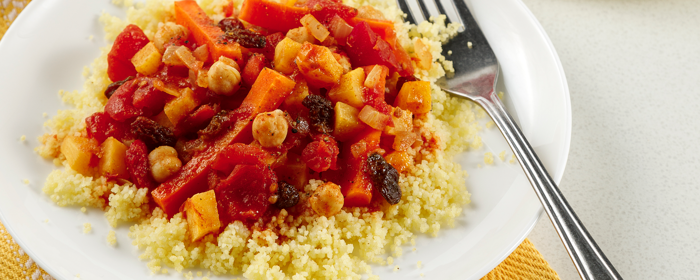 Couscous Aux Pois Chiches Et Aux Légumes