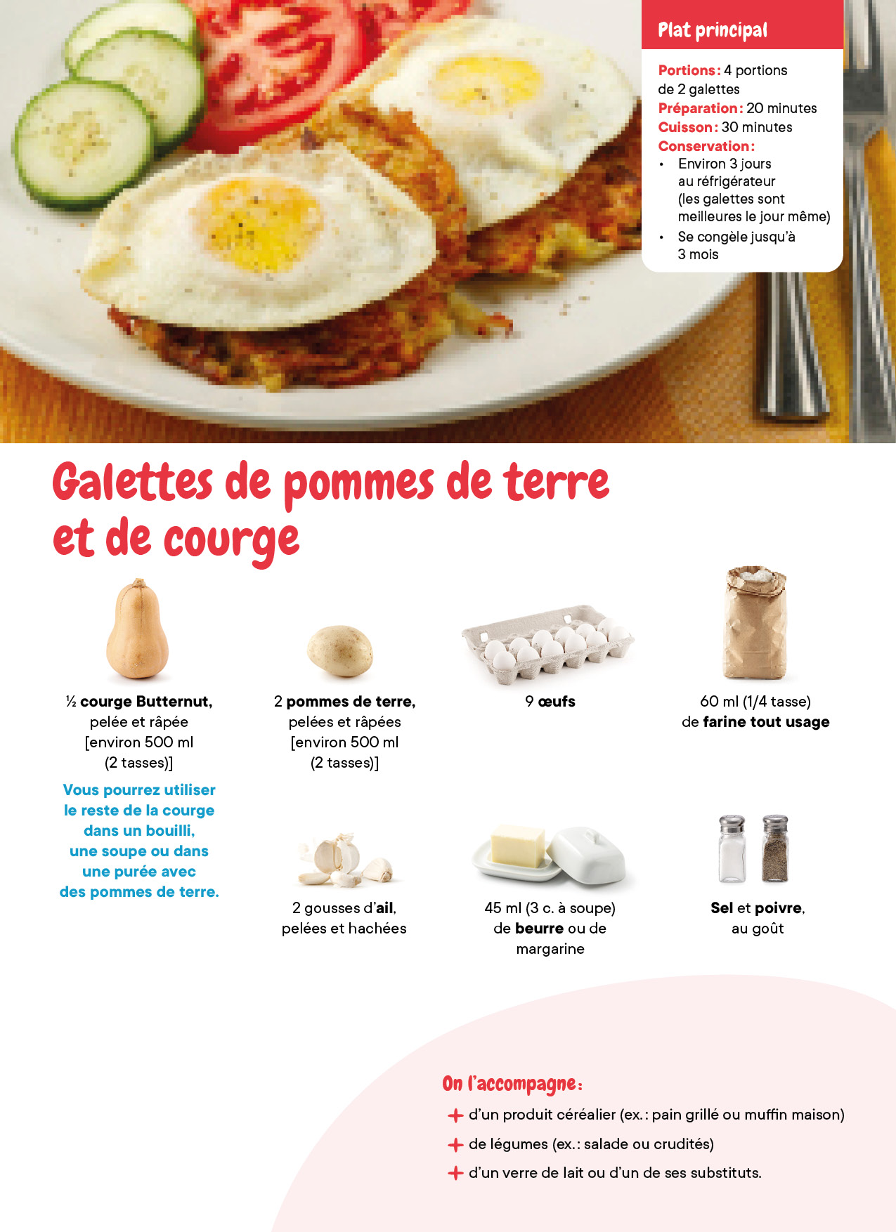 Galettes Pommes De Terre Et Courge