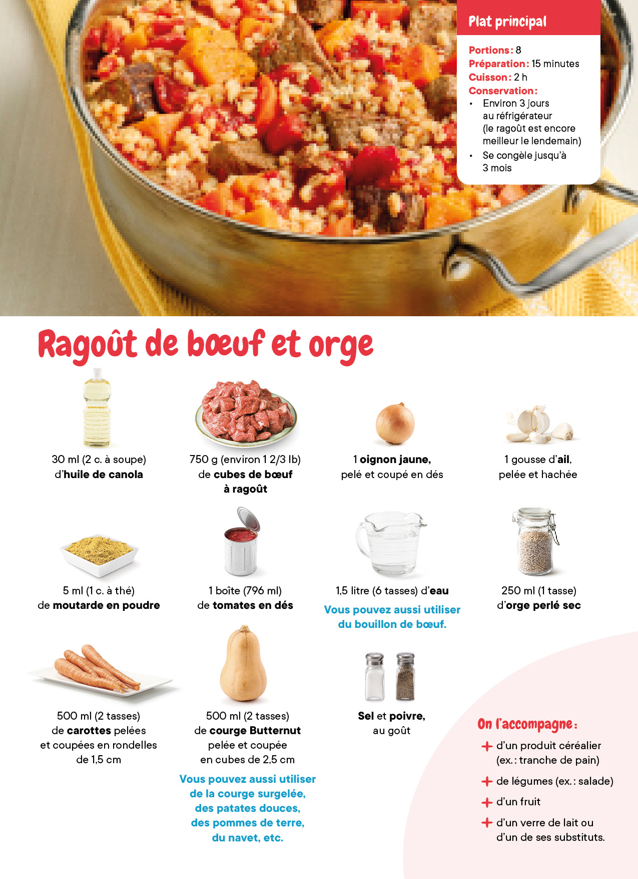 Ragout Boeuf Et Orge