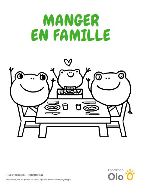 Manger En Famille