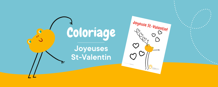 Bandeaux Coloriage St Valentin