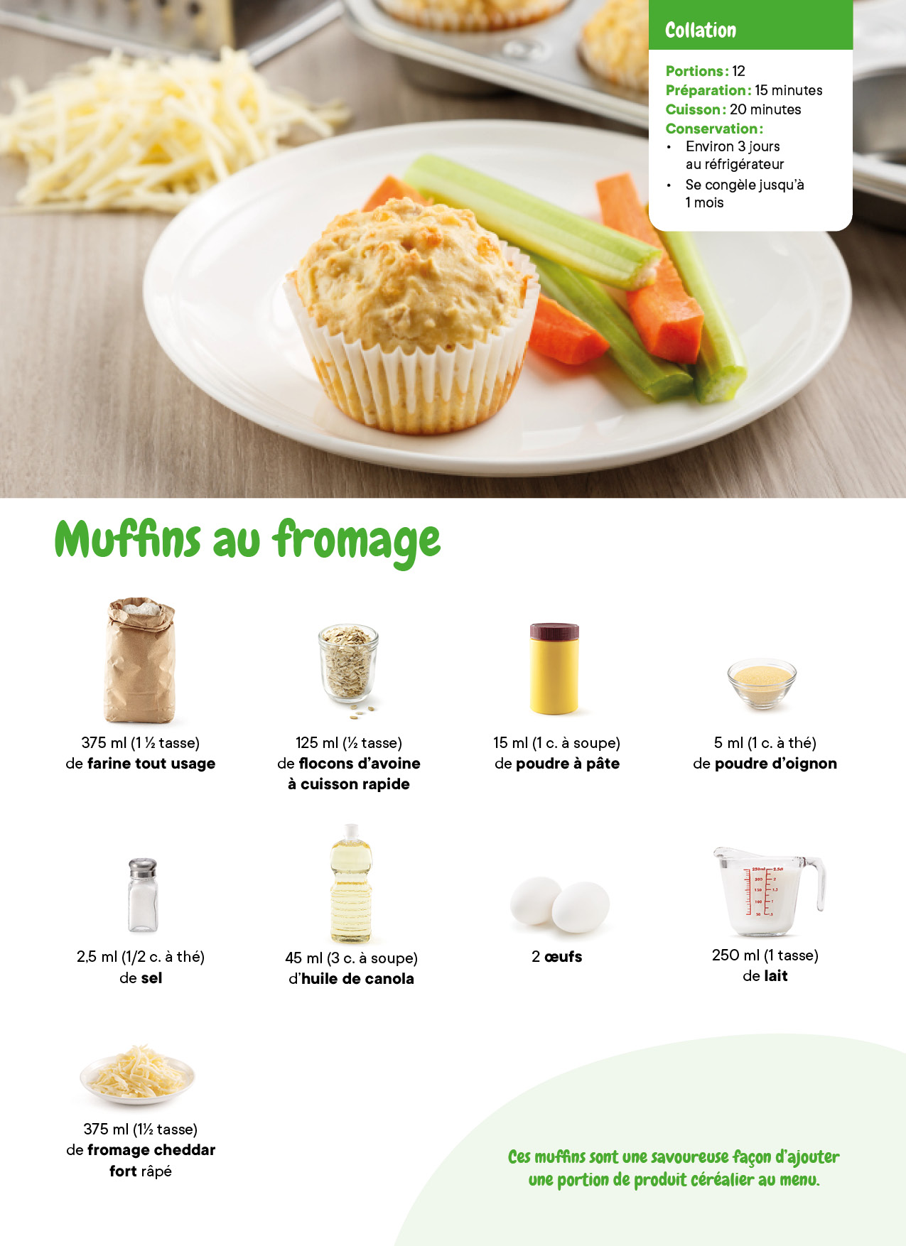 Muffins Au Fromage