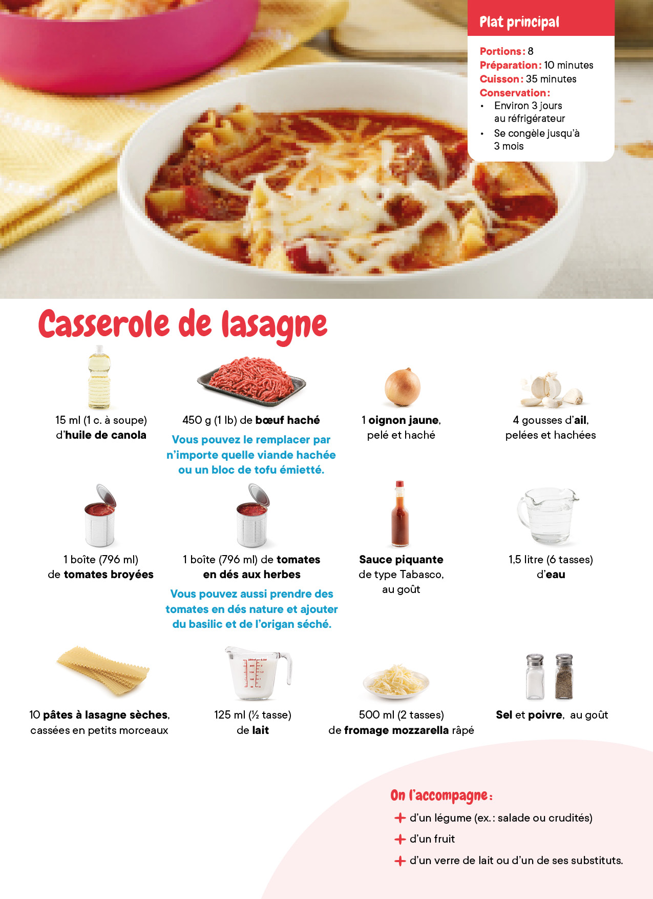 Casserole De Lasagne