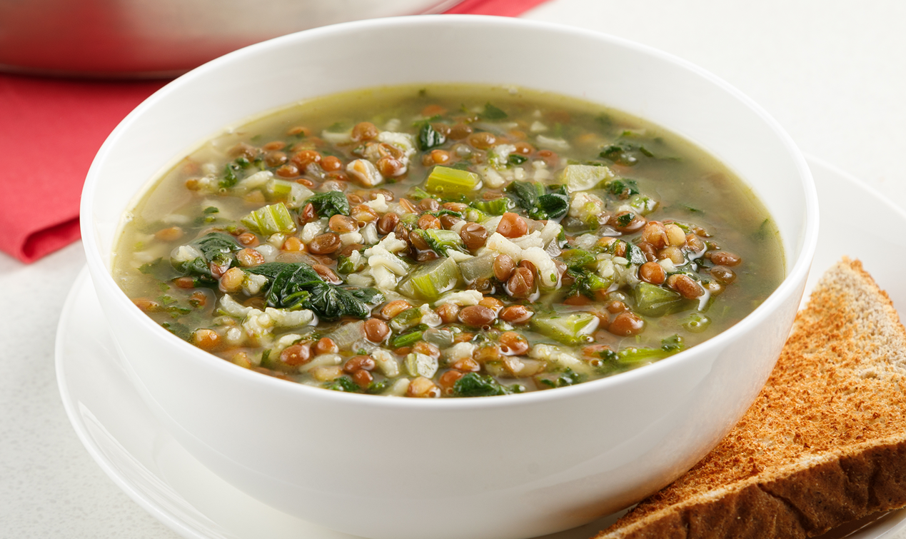 Soupe Lentille Epinard Olo