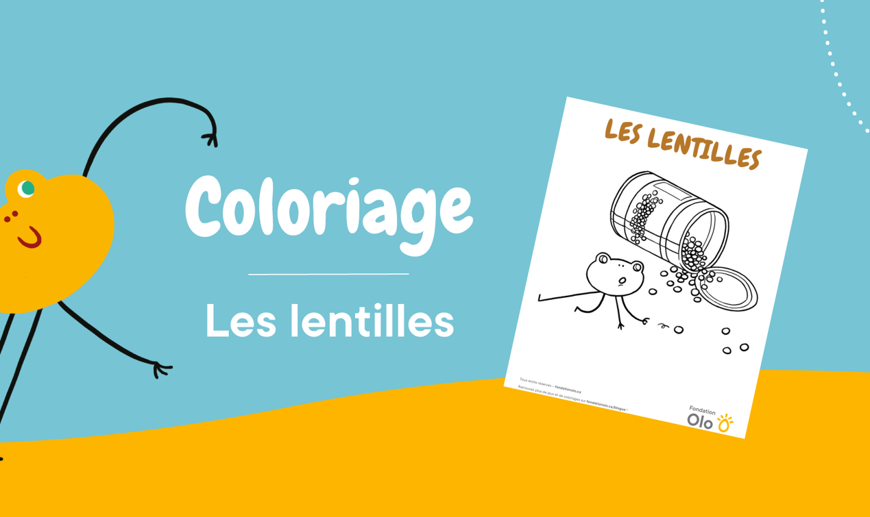 Bandeaux Coloriage Lentilles