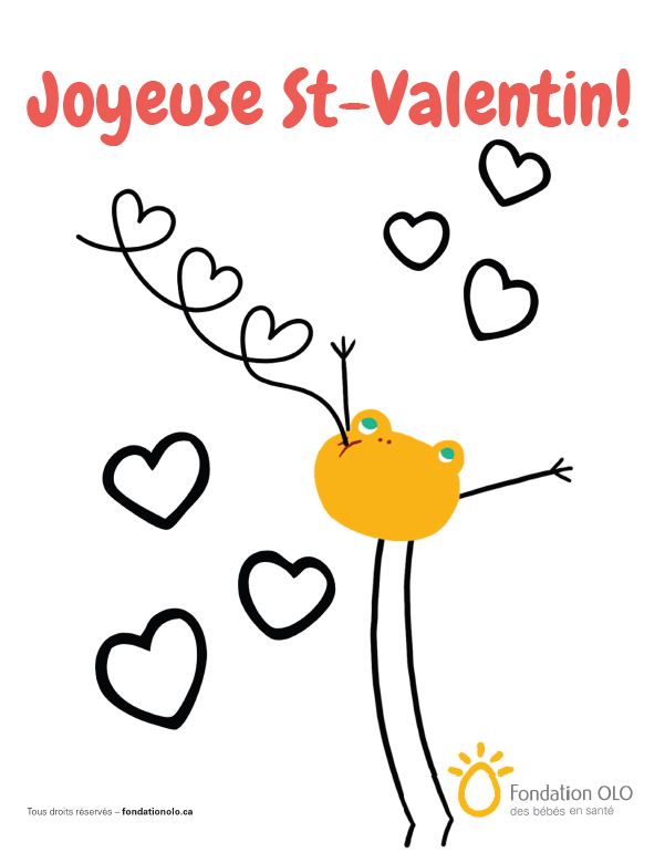 Coloriage Stvalentin