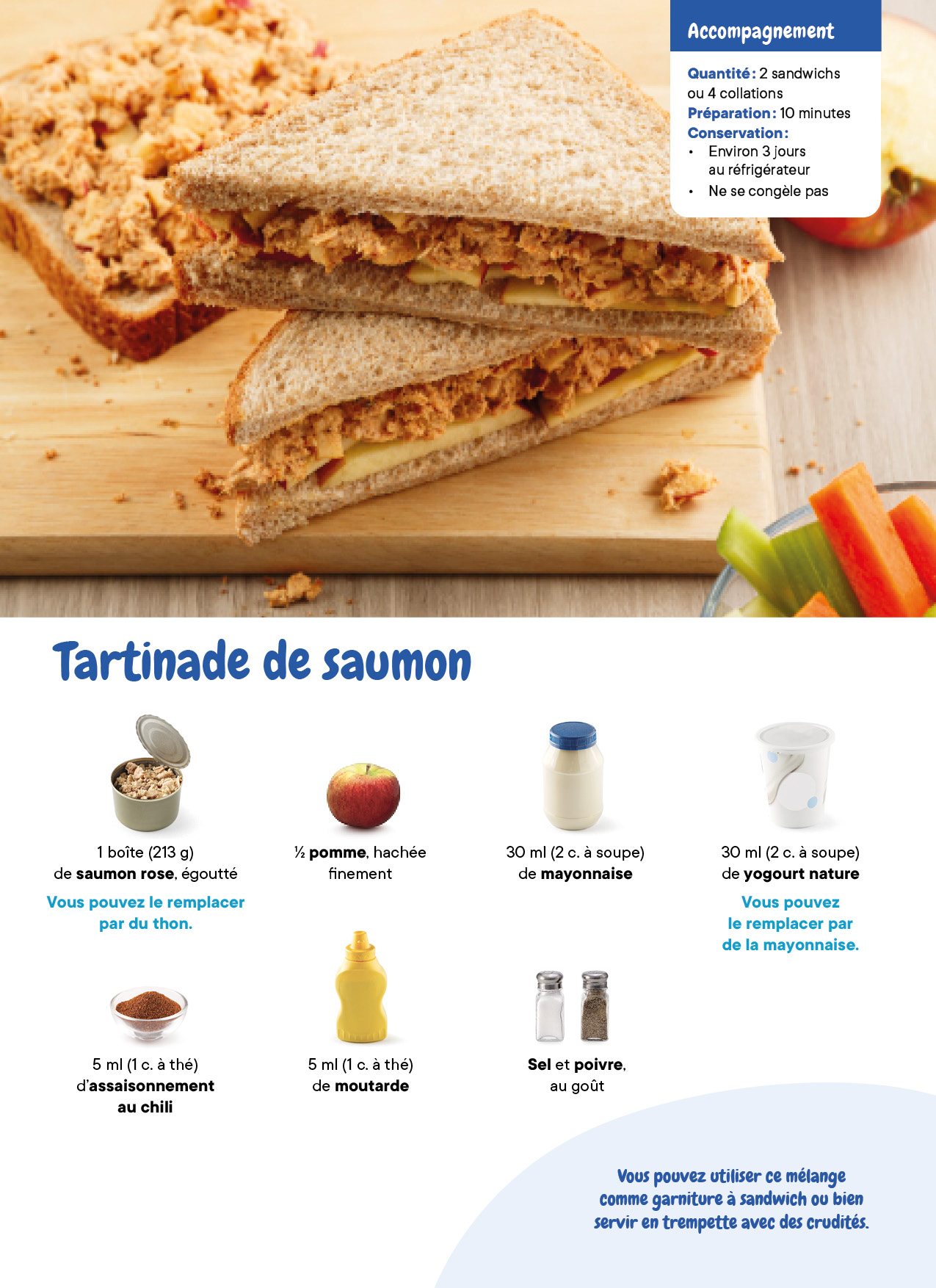 Tartinade Saumon