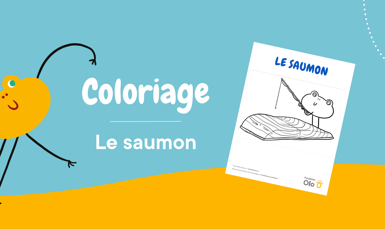 Bandeaux Coloriage Saumon