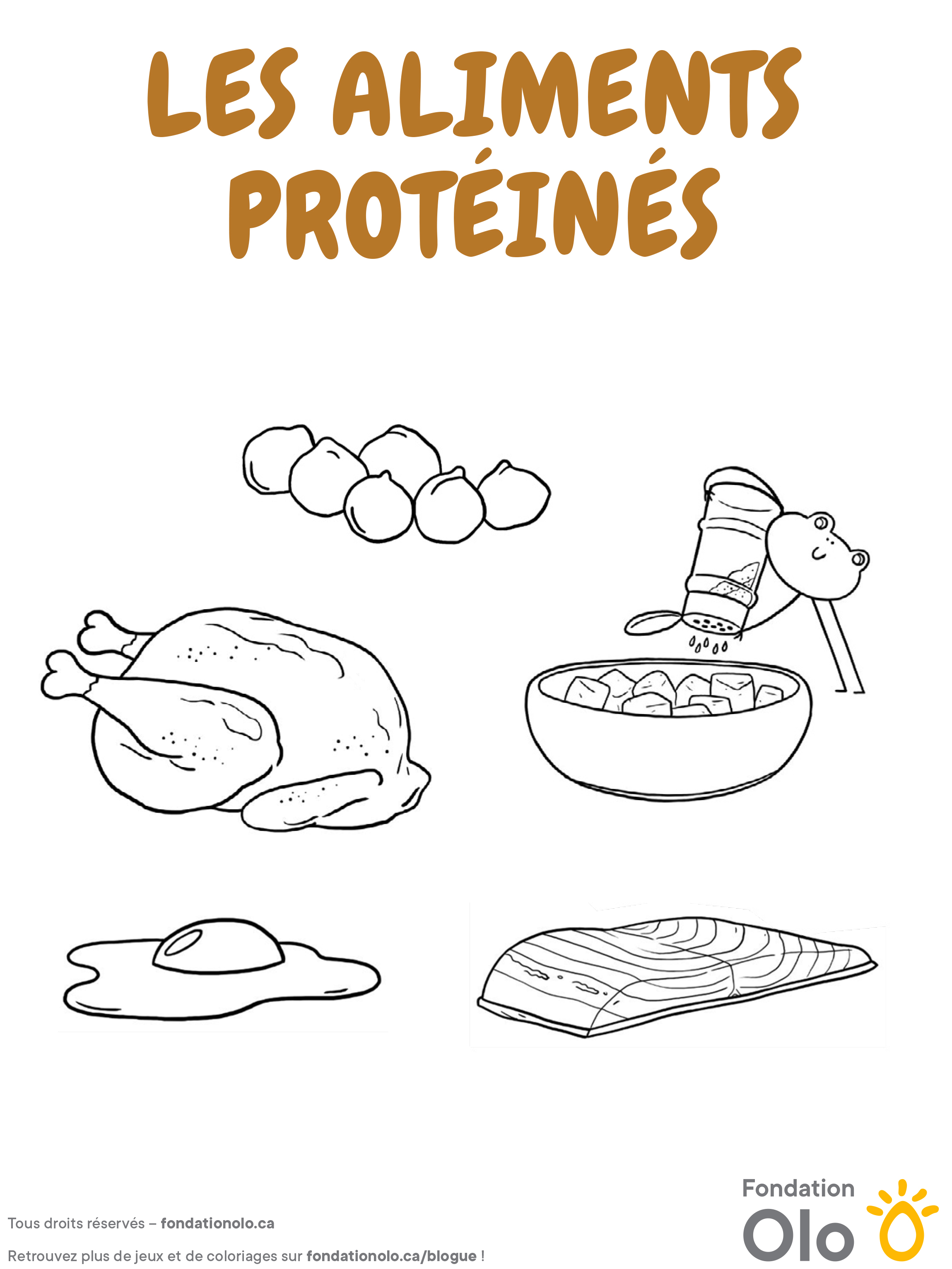 Fondation Olo Coloriage Proteines 2019