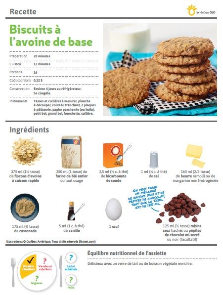 Biscuit Avoine Olo