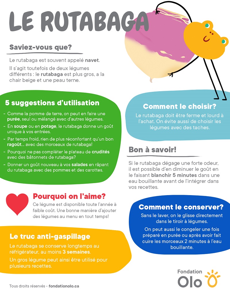 Fondation Olo Infographie Rutabaga 2019