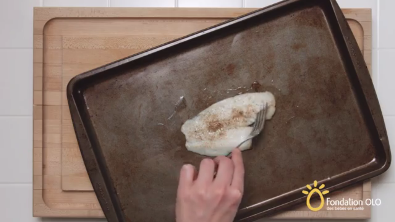 Apprenez à cuisiner en 30 secondes - Le poisson au four - Technique 1 : sole sur plaque