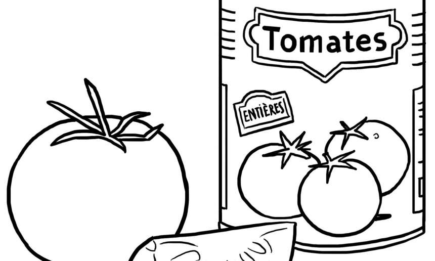Fondation Olo | Coloriage | Tomates