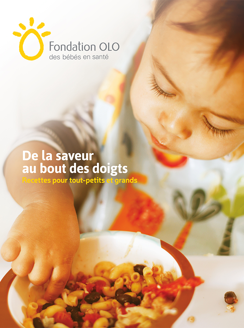 Fondation Olo | Brochure de recettes "De la saveur au bout des doigts"
