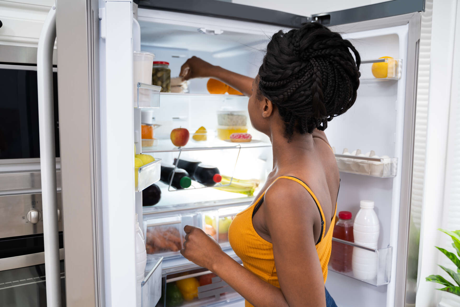 L'organisation des aliments dans le réfrigérateur